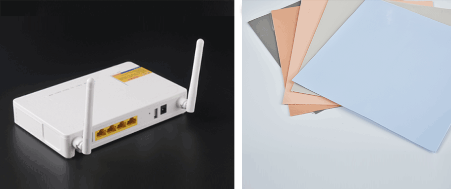 導熱硅膠片應用于路由器